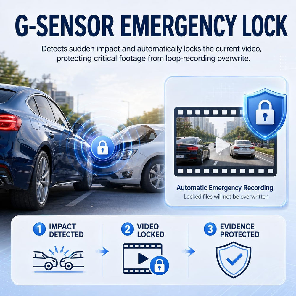 3 Channel 4K Rearview Mirror Dash Cam for Cars, GPS with WiFi APP Control