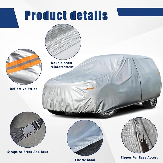 Kayme 6 Layers Car Cover Custom Fit