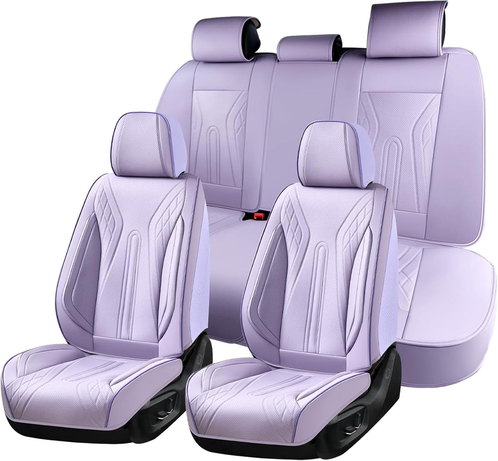 Huidasource Seat Covers Full Set, Universal Fit for Most Cars SUVs Trucks