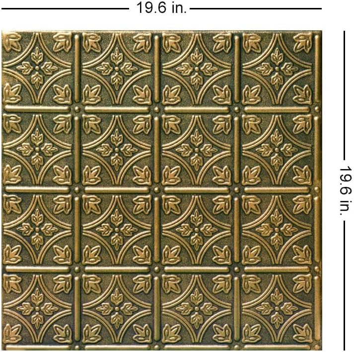 À LA MAISON CEILINGS R125 Emma's Flowers Foam Glue-up Ceiling Tile (384 s...