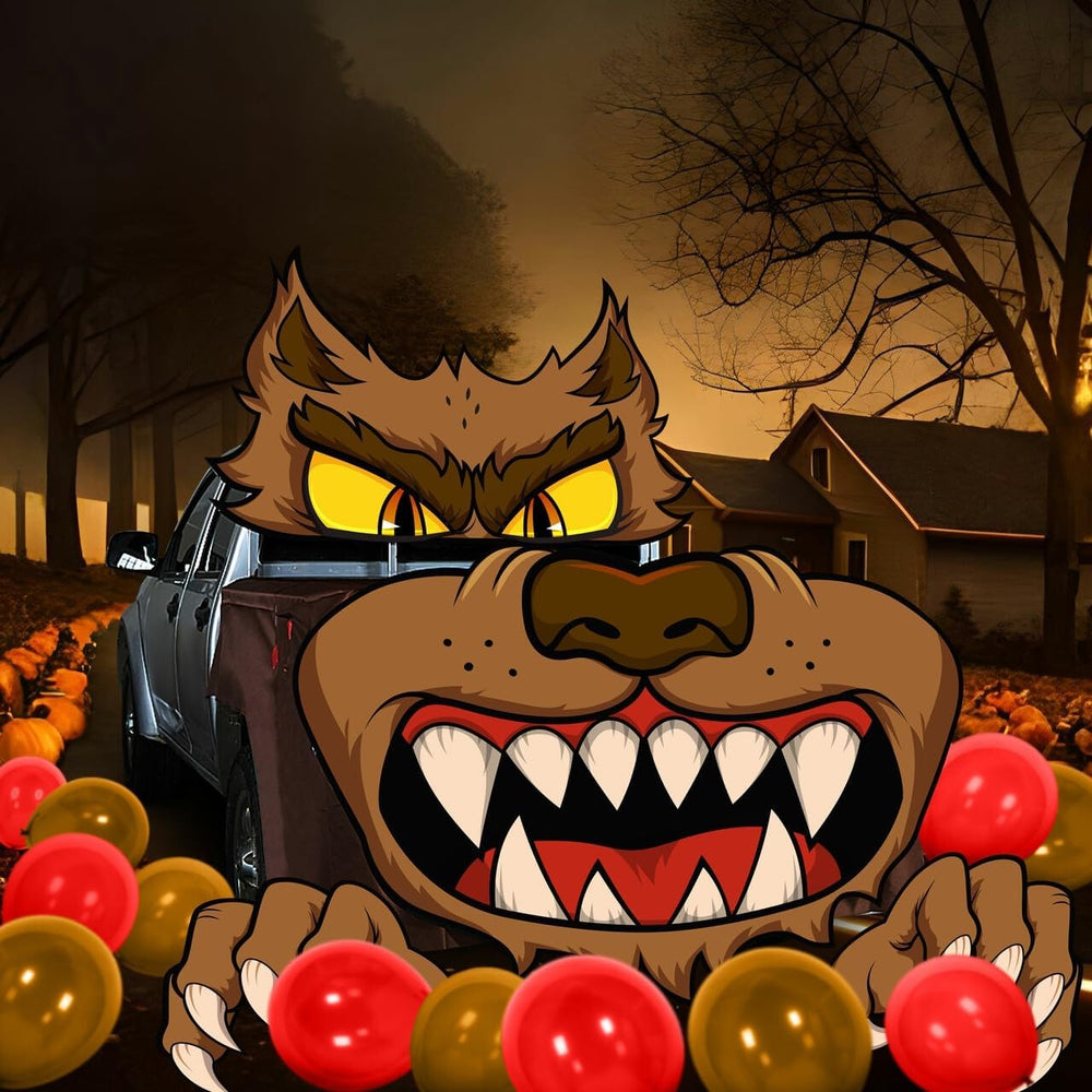 JOYIN Halloween Werewolf Trunk or Treat Car Decorations Kit for SUV, Vehicle ...