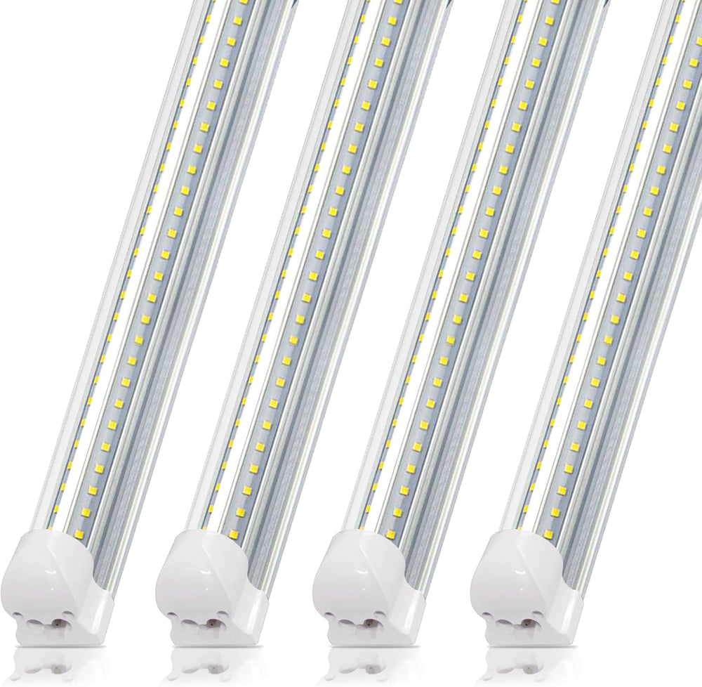 SZSKYING 25 Pack 8FT LED Shop Lights, 72W 7200LM 6500K, Daylight White, T8 In...