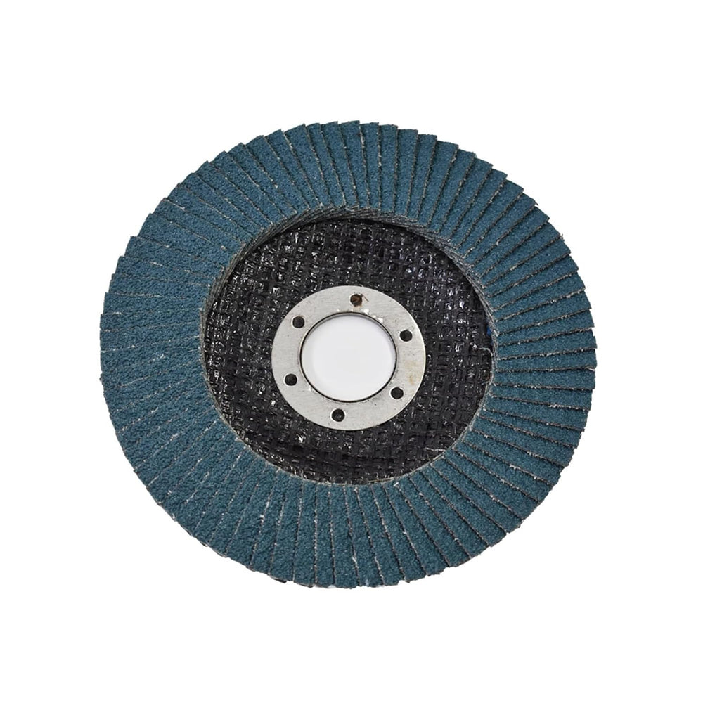 WFLNHB 100 Pcs 4-1/2" X 7/8" 40 Grits Zirconia Flap Discs