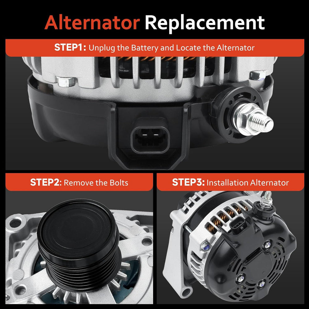 New Alternator 150 AMP for 2014-2019 Chevy Silverado 1500 2500 3500 Suburban,...