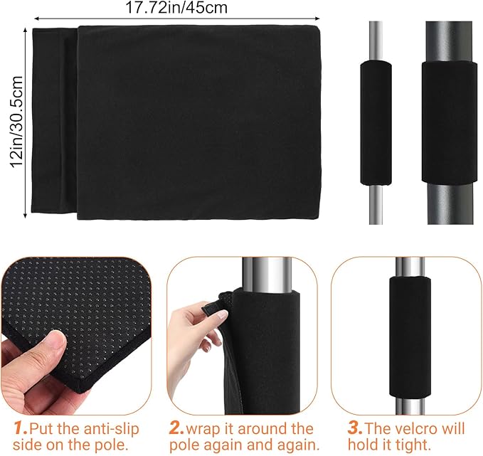YeeBeny 4pcs Basement Pole Wrap, Garage Pole Padding