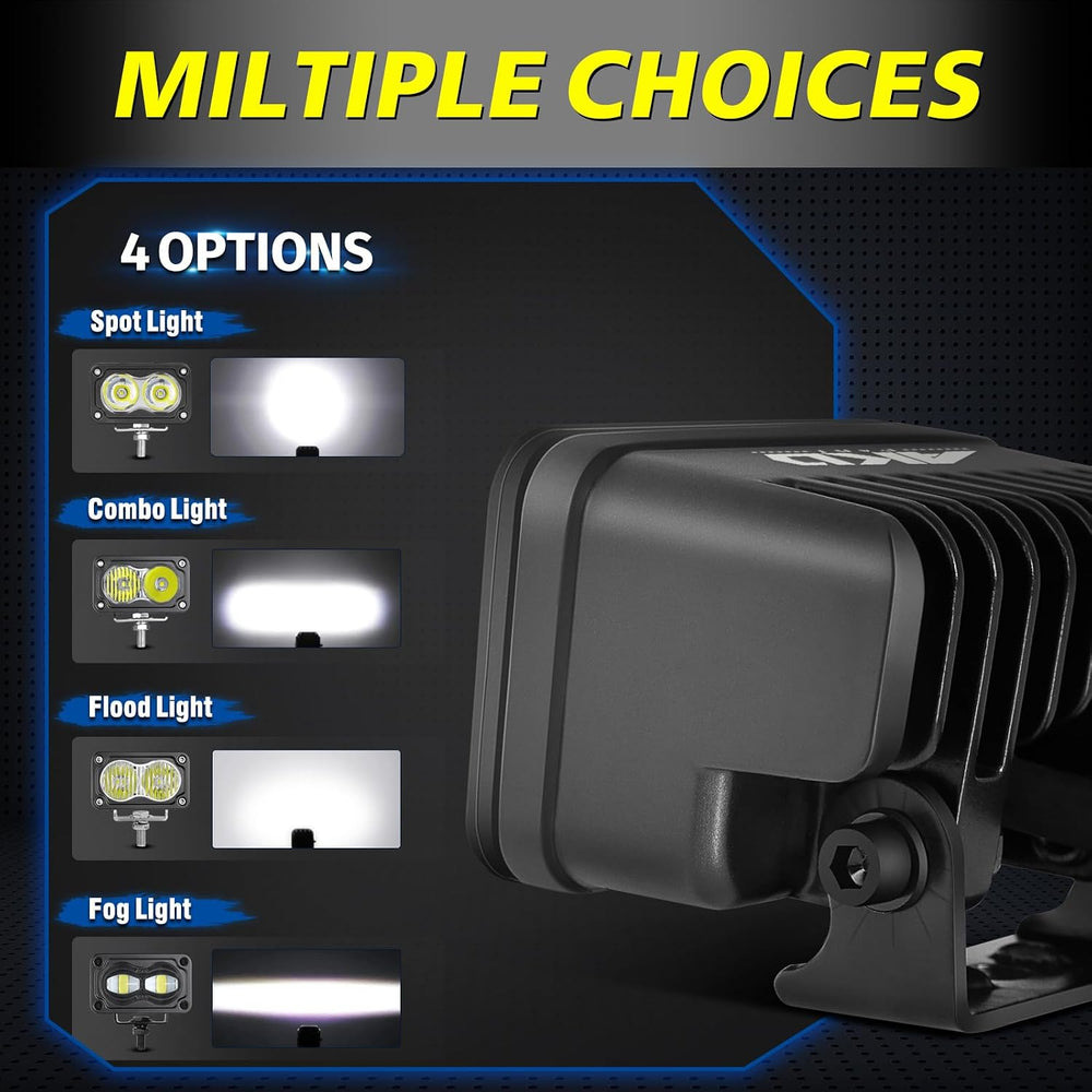 LED Pods 3 Inch 40W Spot CREE LED Off Road Driving Lights