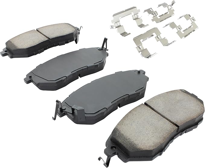 Premium Ceramic Front Brake Pads Compatible