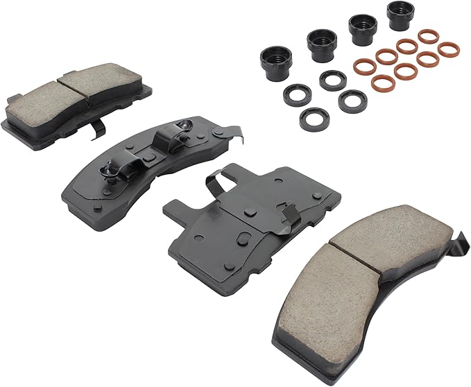 Premium Ceramic Front Brake Pads Compatible