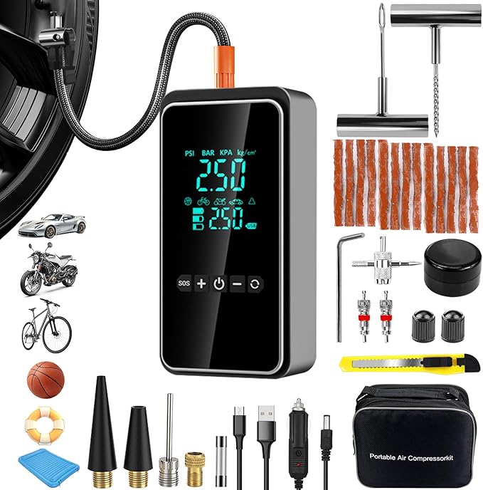 Tire Inflator Portable Air Compressor