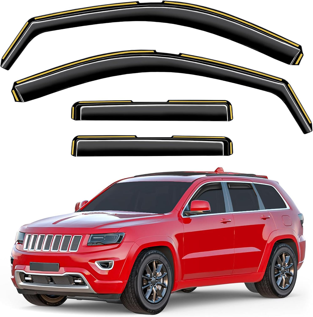 in-Channel Window Rain Guards Fit