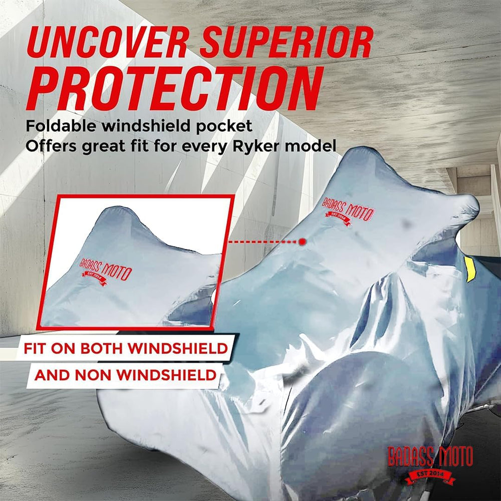 Badass Moto Can Am Ryker Cover Fits 600/900 Rally Sport Trike Three Wheeler. ...
