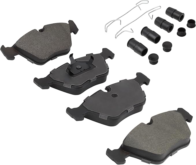 Premium Semi-Metallic Front Brake Pads Compatible