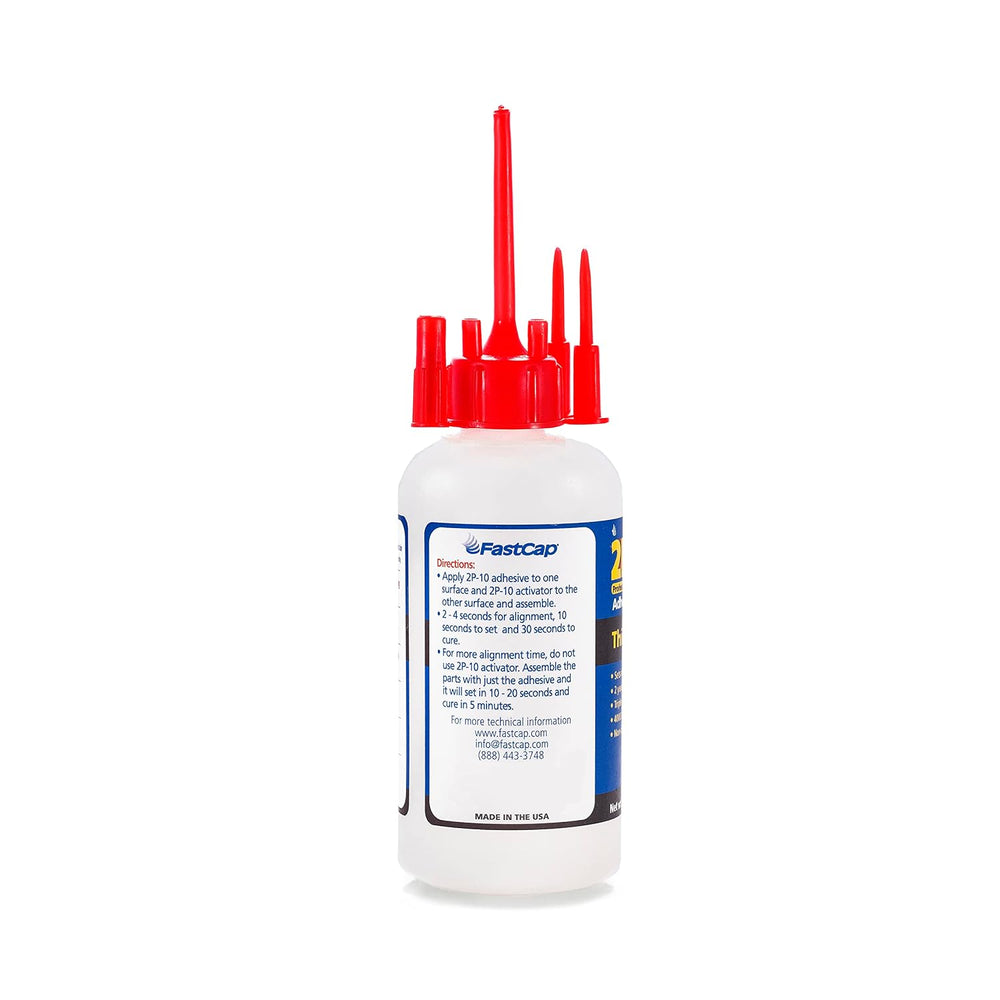FastCap 2P-10 - Thick – High Performance Heavy-Duty Super Glue - CA (Cyanoacr...