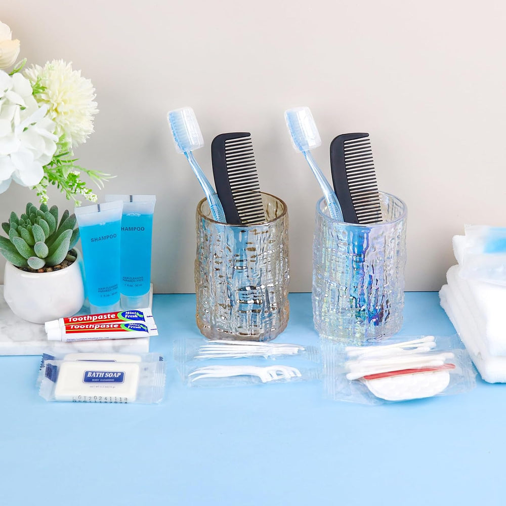 50 Pack Basic Toiletry Kits, Individually Packed, Personal Hygiene Kit