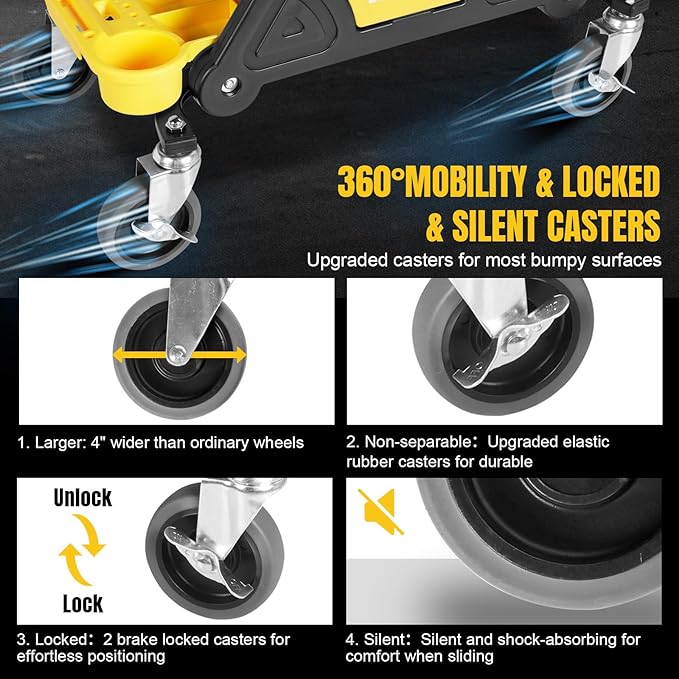 YELLOW JACKET Mechanic Stool