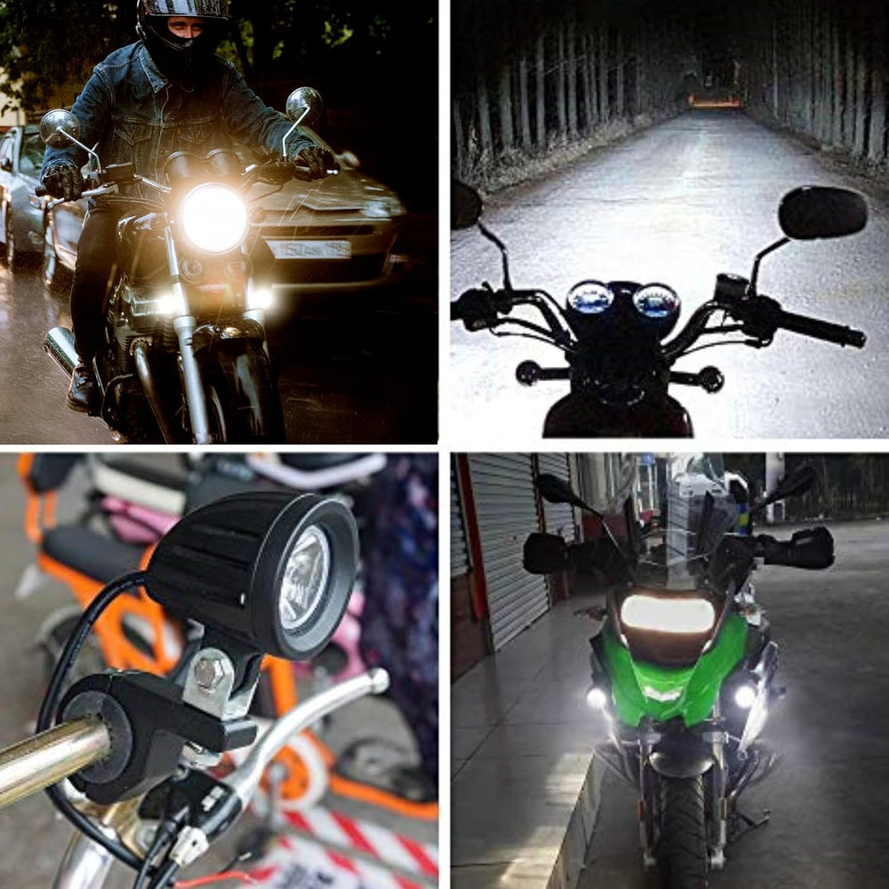 Ourbest motorcycle lights, 2inch Motorcycle Fog Lights Fork Tube led driving ...