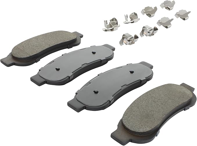 Premium Semi-Metallic Rear Brake Pads Compatible