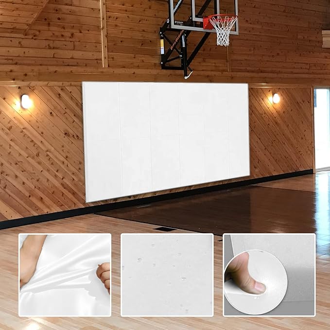 PROGOAL 2"/4" Thick Foam Protection Wall Pad,Gym Basketball-Court