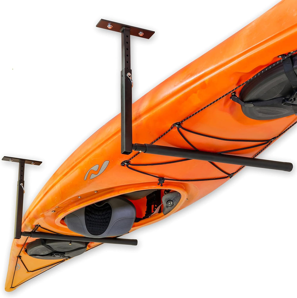 StoreYourBoard Adjustable Kayak Ceiling Rack – Hi Port 2 Garage Ceiling Kayak