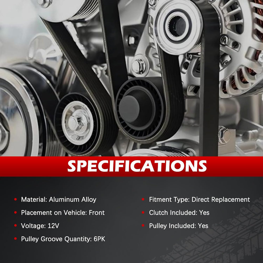 AC Compressor for 9-4X 2011 3.0L, Allure 2010 3.0L 3.6L
