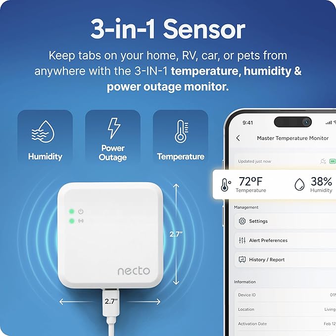 Necto RV Pet Temperature Monitor