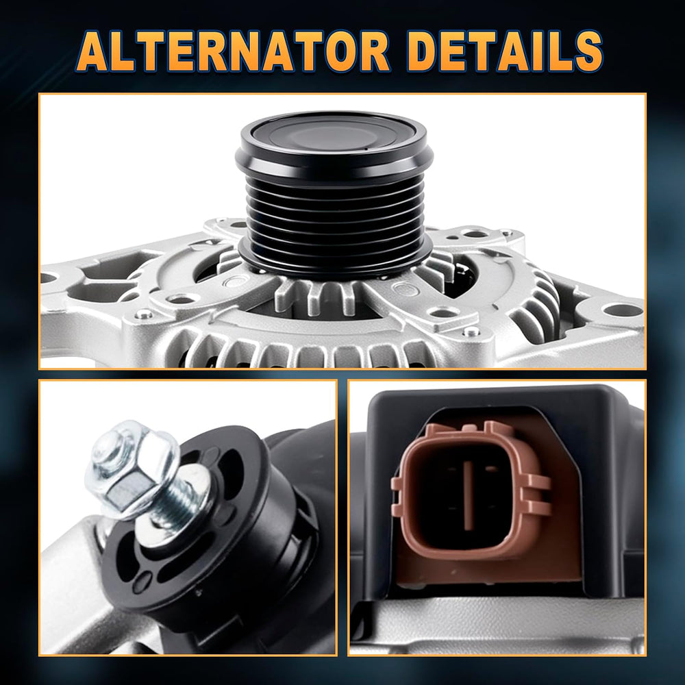 Alternator Compatible with 10-15 IS250 2.5L V6