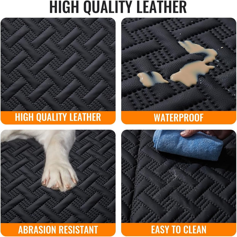 MAXFUT Dog Car Seat Cover for Back Seat,Back Seat Extender for Dogs
