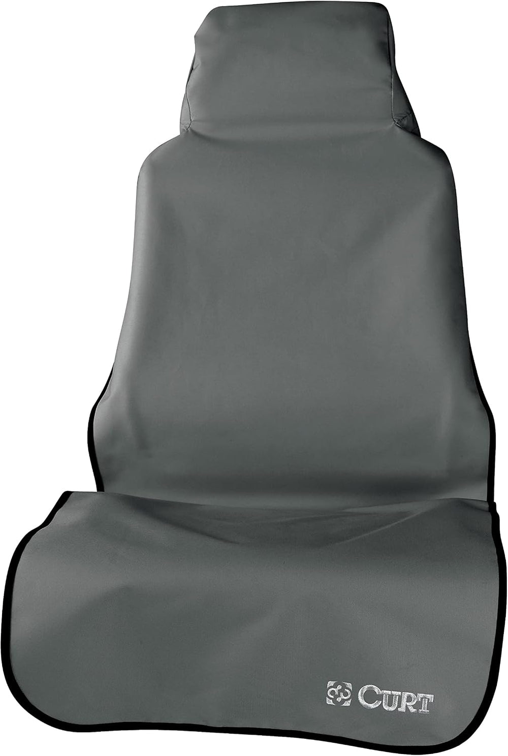 CURT 18500 Seat Defender 58-Inch x 23-Inch Grey Waterproof Universal Bucket C...