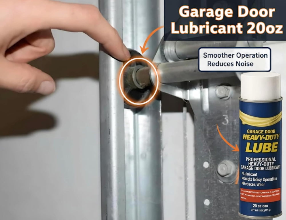 Premium Heavy-Duty Garage Door Lubricant 20oz โ Long-Lasting, Multi-Purpose R...