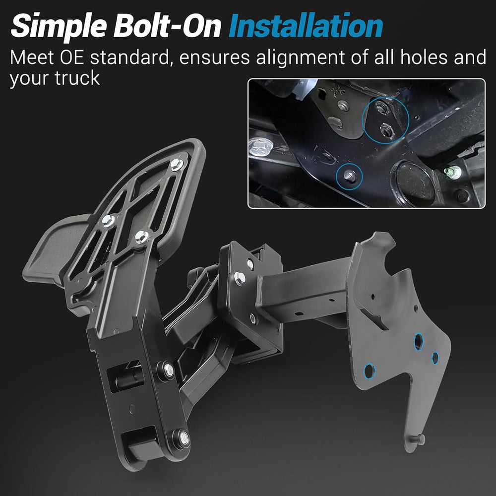 Rear Bed Step,Retractable Bed Step Bumper Step for Dodge Ram 1500 DT New Body...