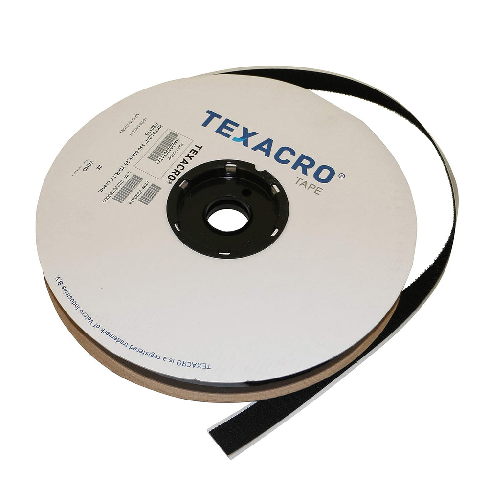 Velcro USA HOOK 70/BLK07525 70/71 TEXACRO Adhesive-Backed Hook-Side Only: 3/4...
