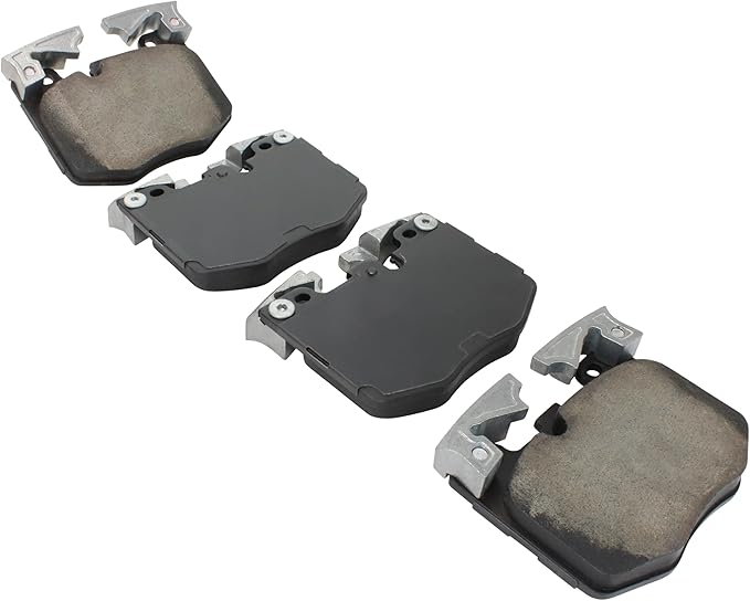 Premium Semi-Metallic Front Brake Pads Compatible