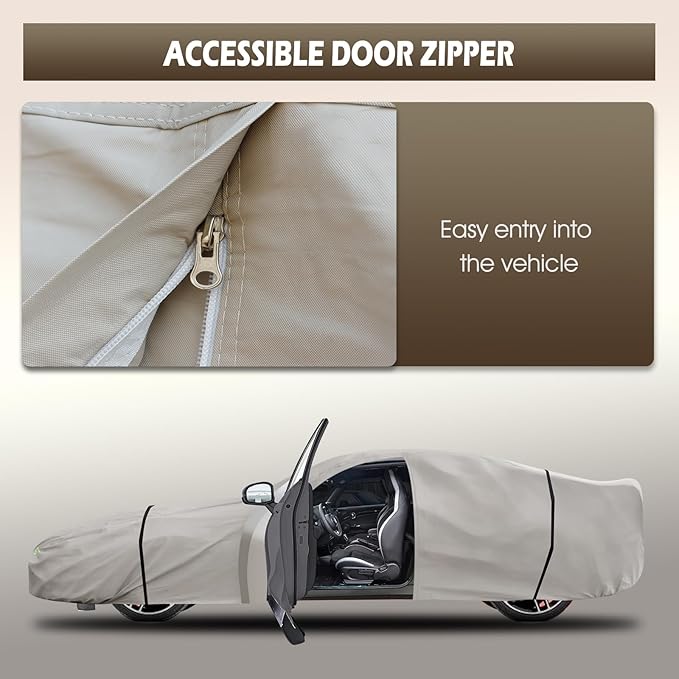 Migaven 6 Layers Car Cover Custom Fit
