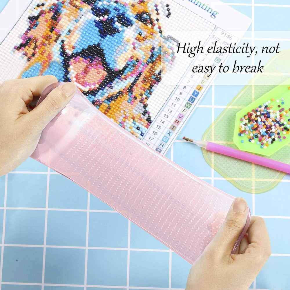 XEUZK All-Inclusive Diamond Art Accessories Kit with A4 Diamond Painting Ligh...