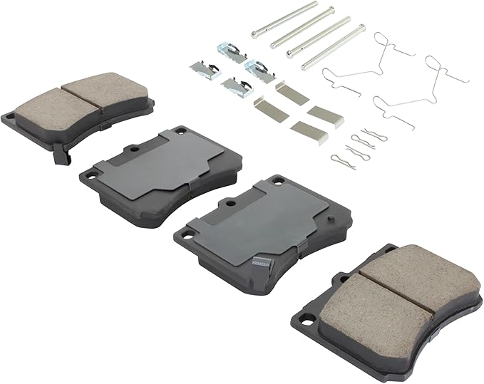 Premium Semi-Metallic Front Brake Pads Compatible