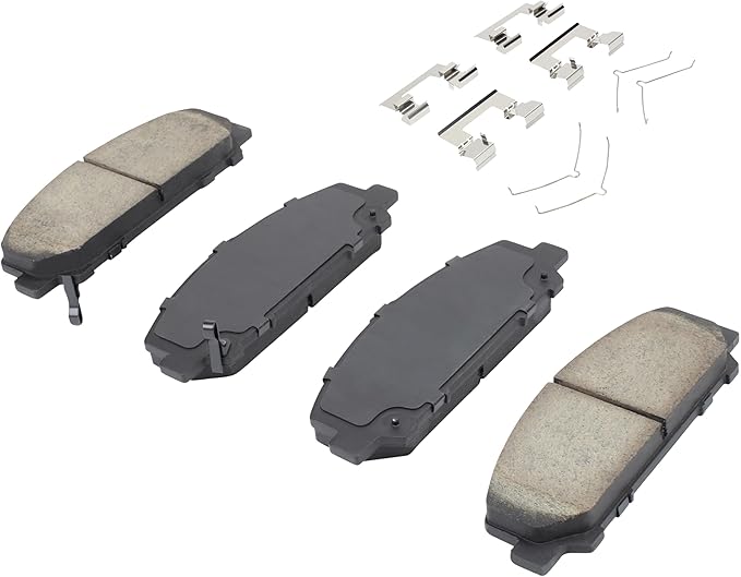 Premium Ceramic Front Brake Pads Compatible