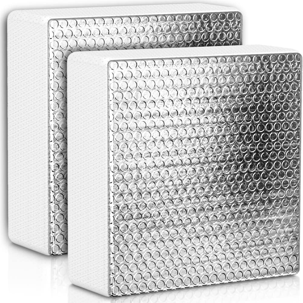 RV Vent Insulator Energy Saving RV Skylight Cover 14"x14", 2 Pack