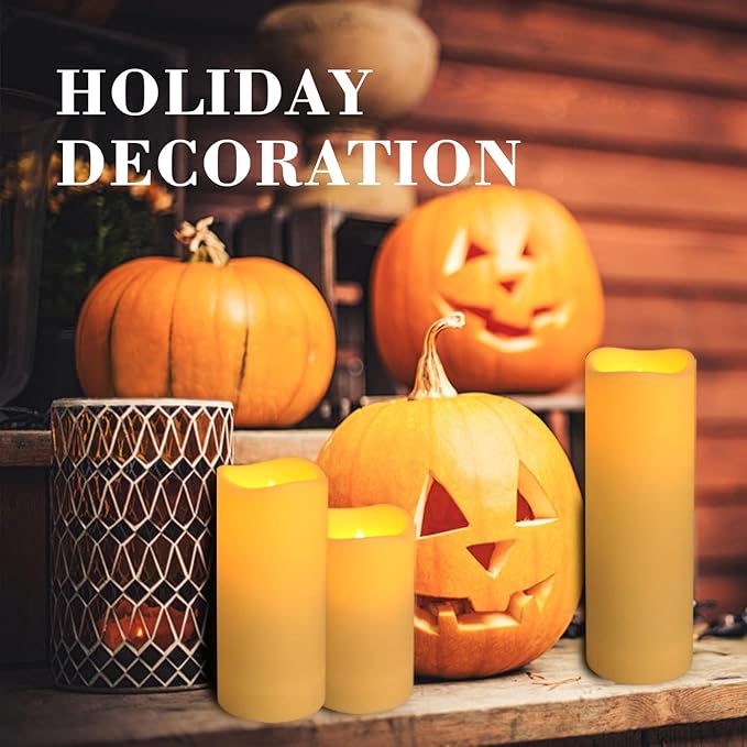 24-Pack LED Flameless Candles with Remote Control -Remote flameless Candles- ...