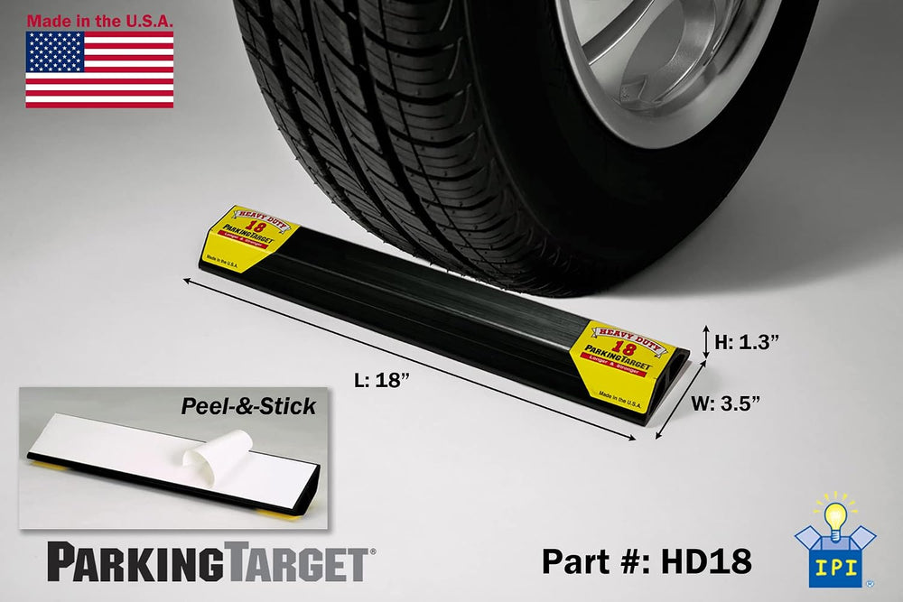 18" Heavy Duty Garage Parking Aid, 2-Pack, Peel & Stick