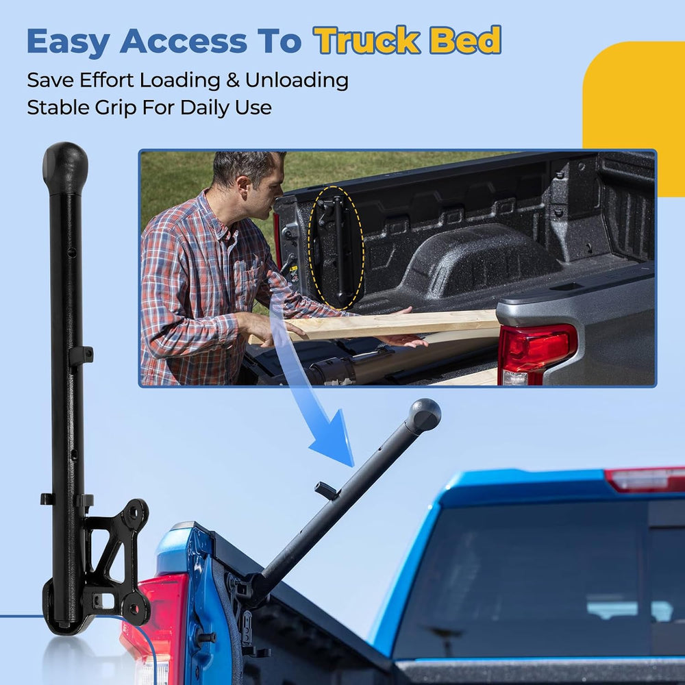 Auxiliary Tailgate Step Handle Compatible with Chevy Silverado & fit for ...