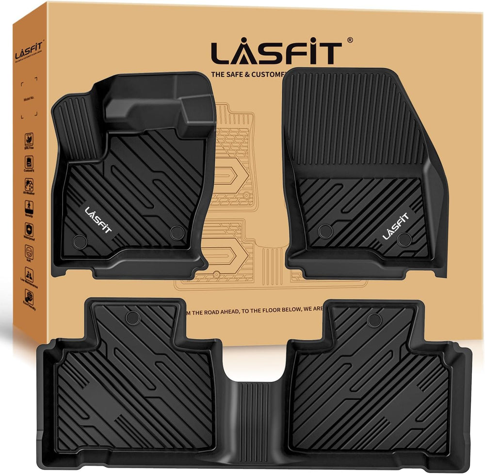 LASFIT Floor Mats for Ford Edge 2015-2024 SE/SEL/SEL