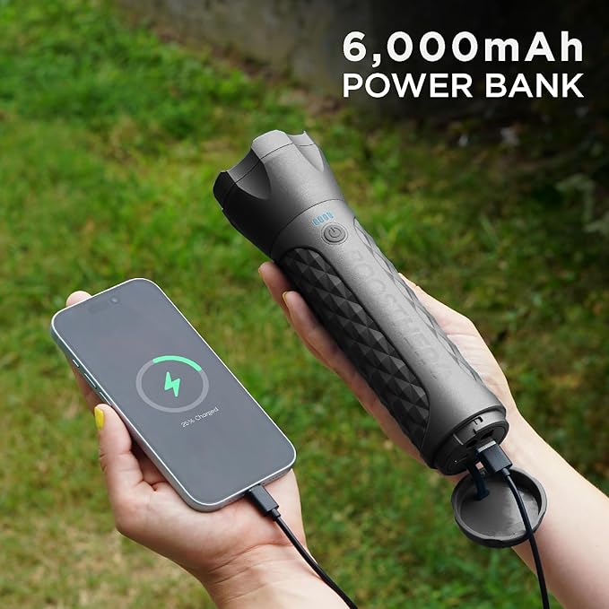 BoostHero Portable Car Battery Jump Starter, 000mAh Power Bank, LED Flashlight