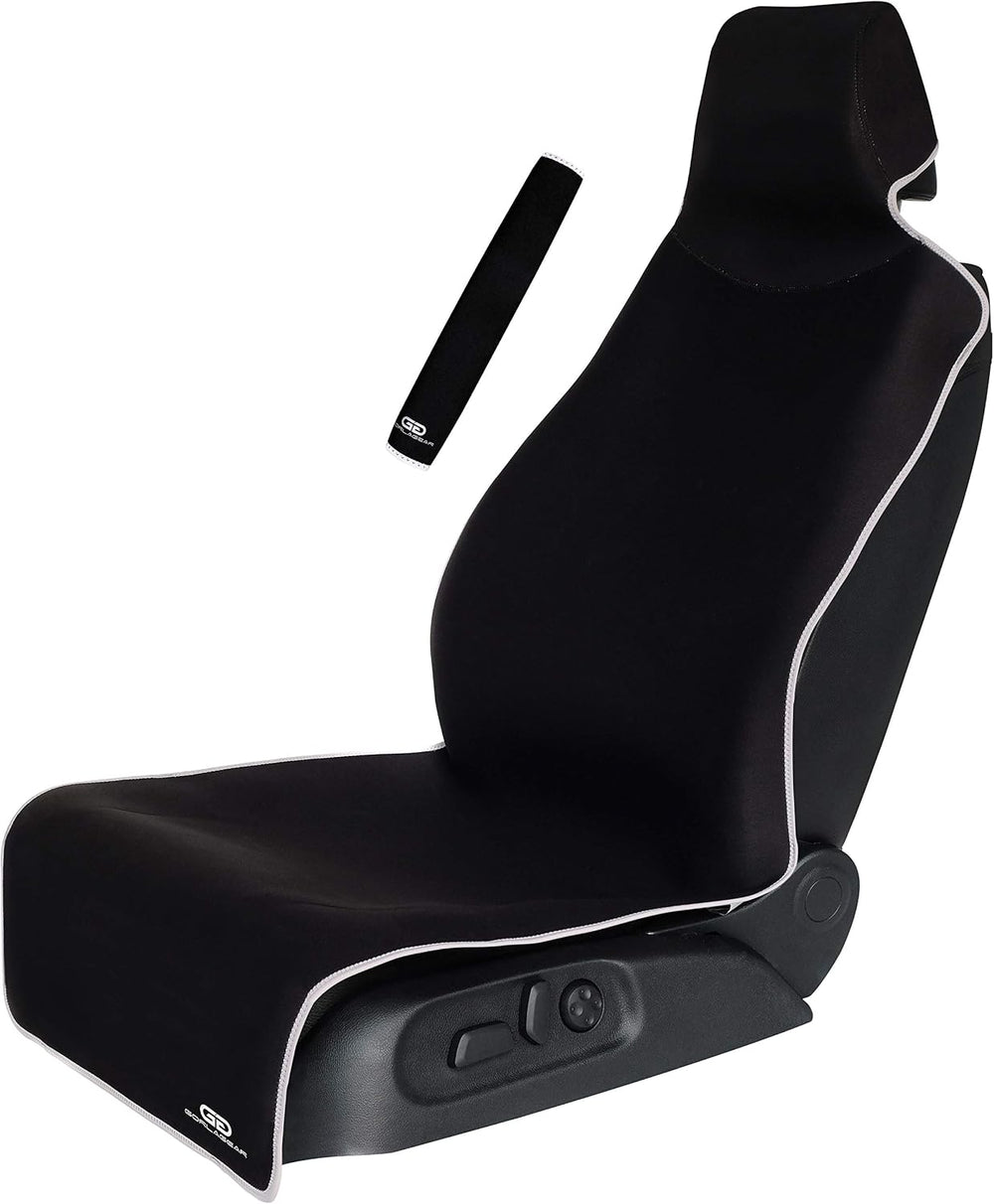 Gear Black Premium Universal Fit Waterproof Stain Resistant Car Seat Cover Ne...