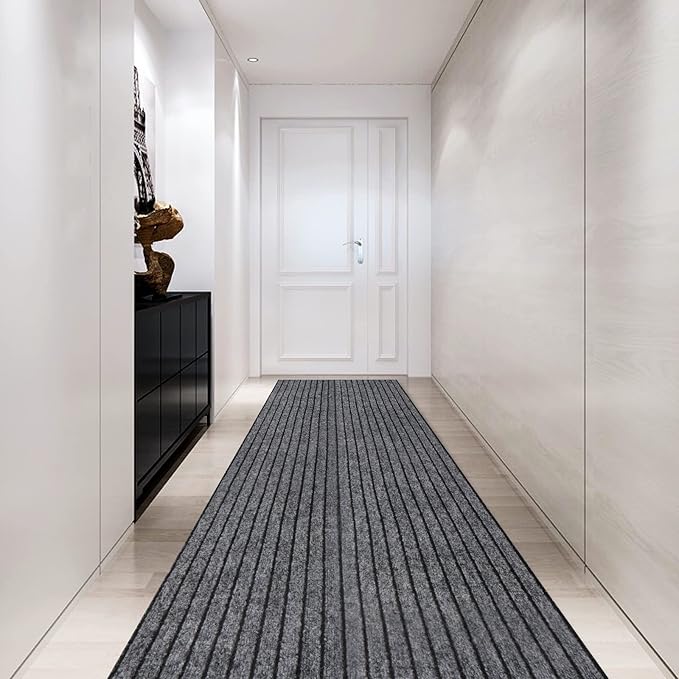 Custom Size Backed Non-Slip Area Rugs Runner, Easy Clean, Waterproof Runner Rugs