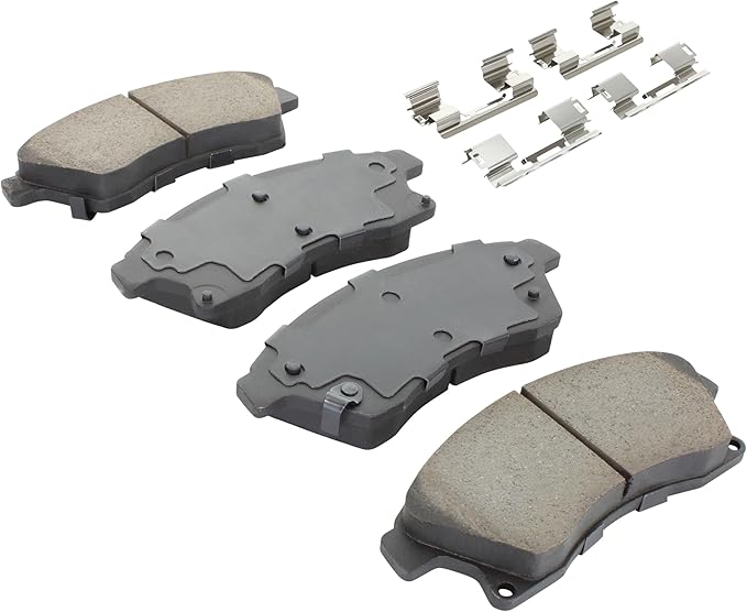 Premium Ceramic Front Brake Pads Compatible