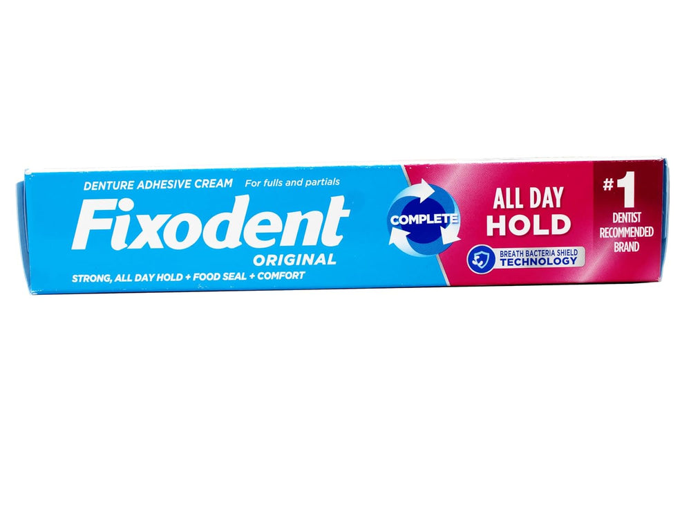Fixodent Cream Size 2.4z Fixodent Denture Adhesive Cream Original 2.4 Ounce (...