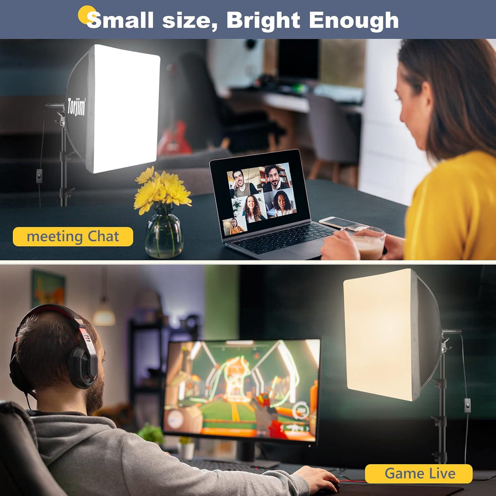 Torjim Softbox Photography Lighting Kit | 16" X 16" & 85W LED S...