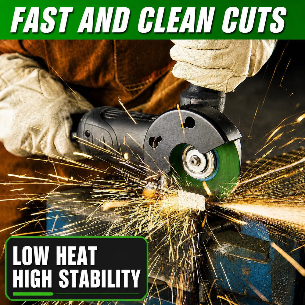 50 Pack - Cut Off Wheels 4 Inch x 1/16 Inch x 5/8 Inch For Cutting all Ferrou...