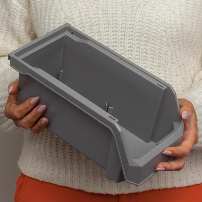 Plastic Containers for Organizing and Storage Bins for Closet, Garage or Pant...