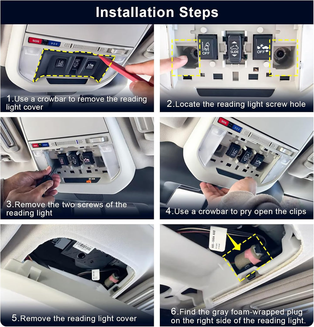 Front 4K & Rear 1080P Dash Cam for Subaru Forester 2016-2024 (Model A)